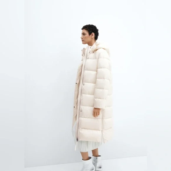 Mango Super Puff Water Repellent Winter Parka NWT - Picture 2 of 15